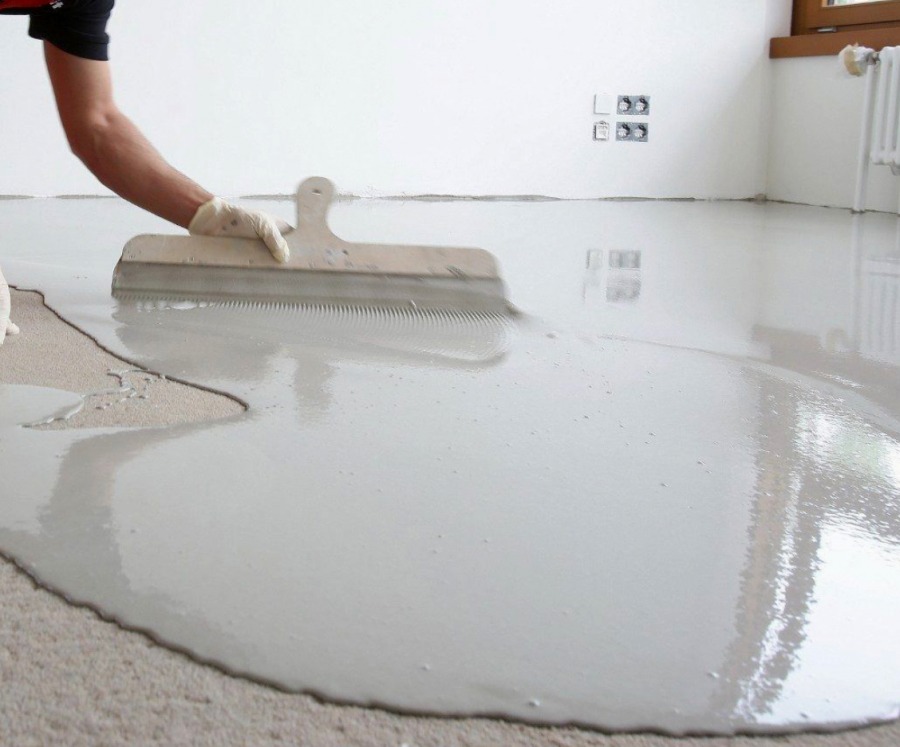 Наливной самонивелирующийся пол века