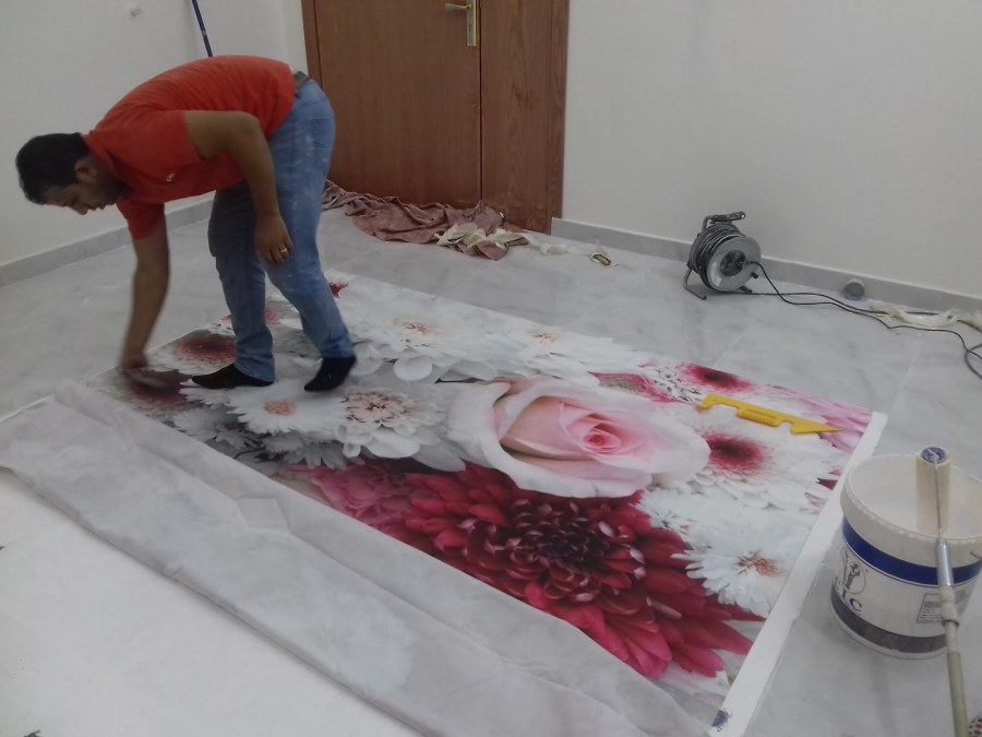 3д полы своими руками пошаговая