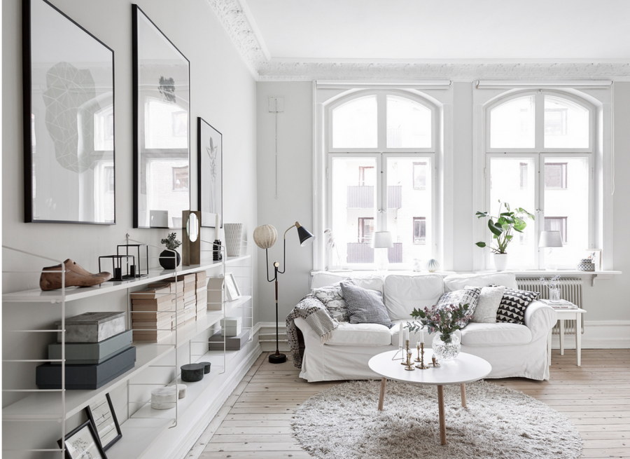 Пастельный зеленый цвет в интерьере