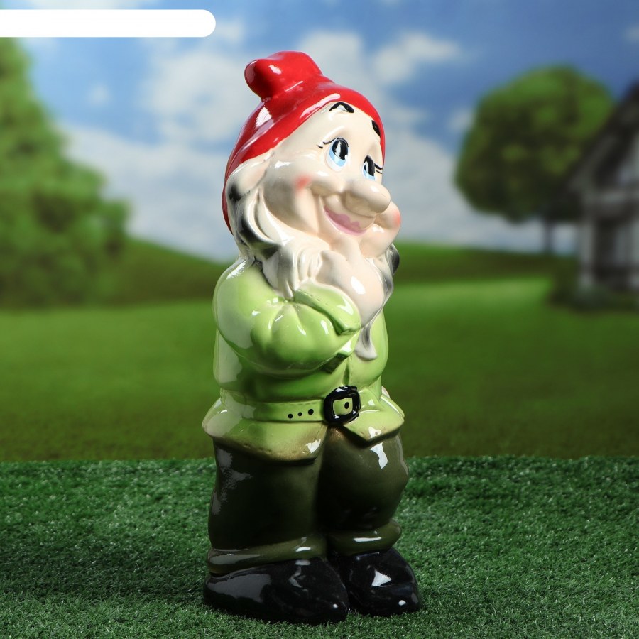 Фигура Садовая Гном стесняшка 4335285