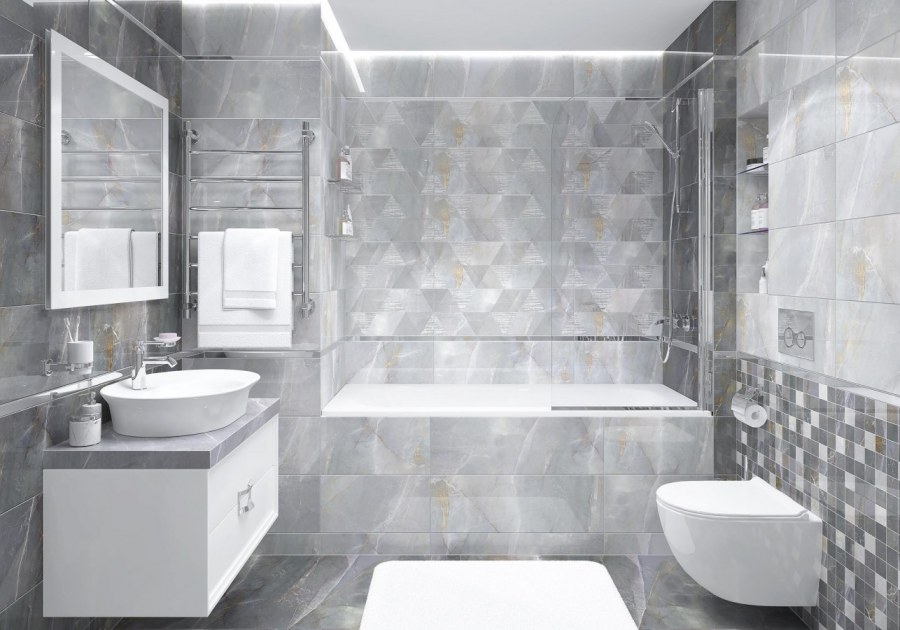 Плитка лапарет Лима 0069 LM серый