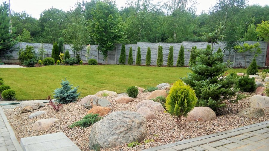 Озеленение участка благоустройство территории