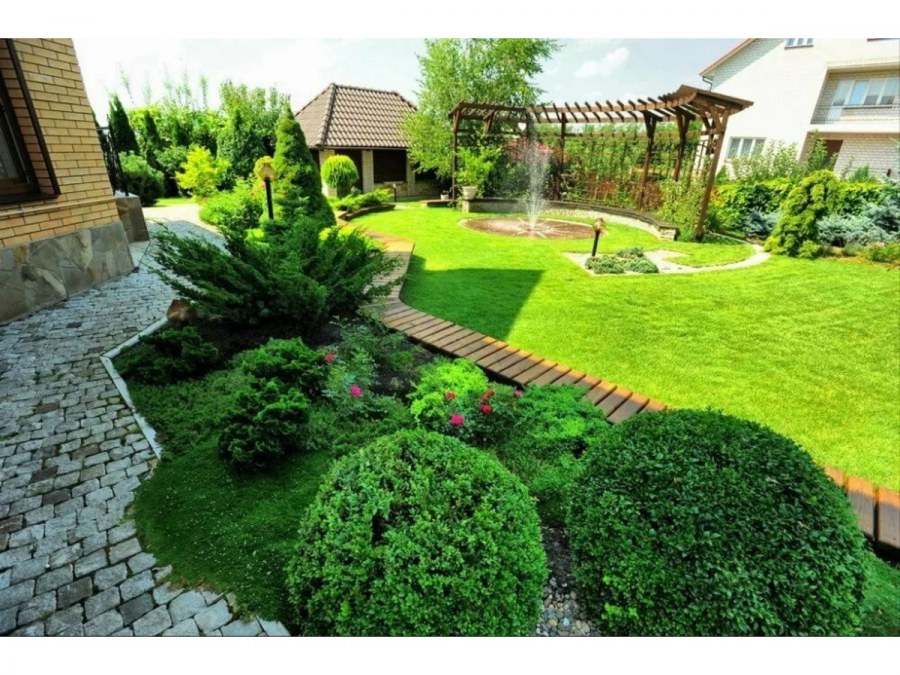 Благоустройство дачного участка