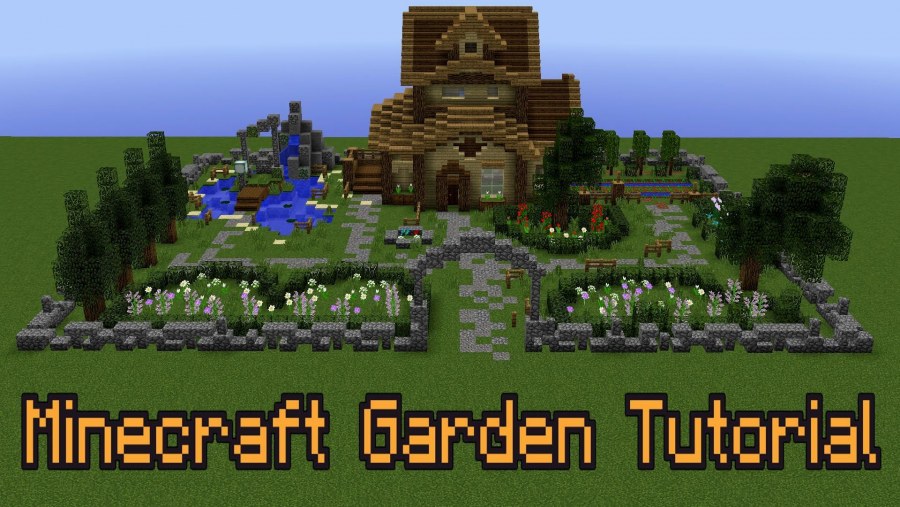Сад майнкрафт