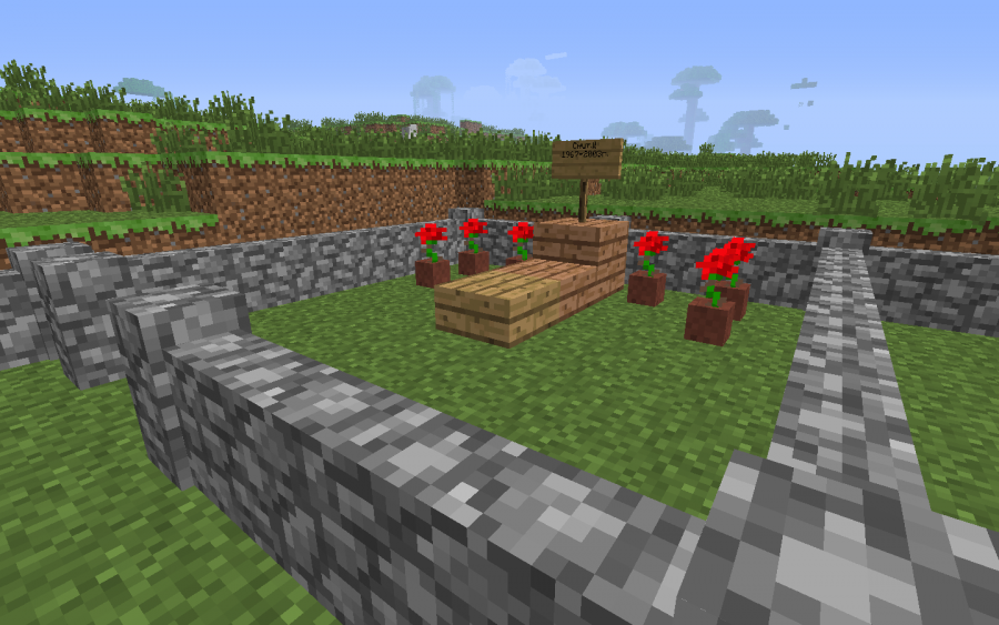 Клумбы в МАЙНКРАФТЕ