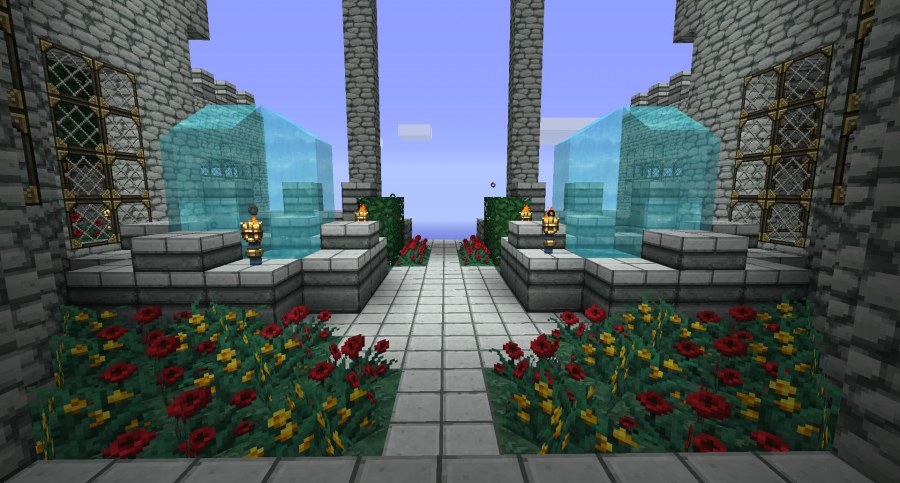 Сад в МАЙНКРАФТЕ