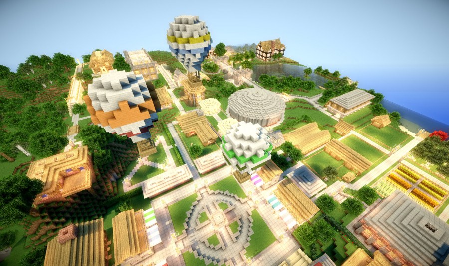 Minecraft. Парк аттракционов