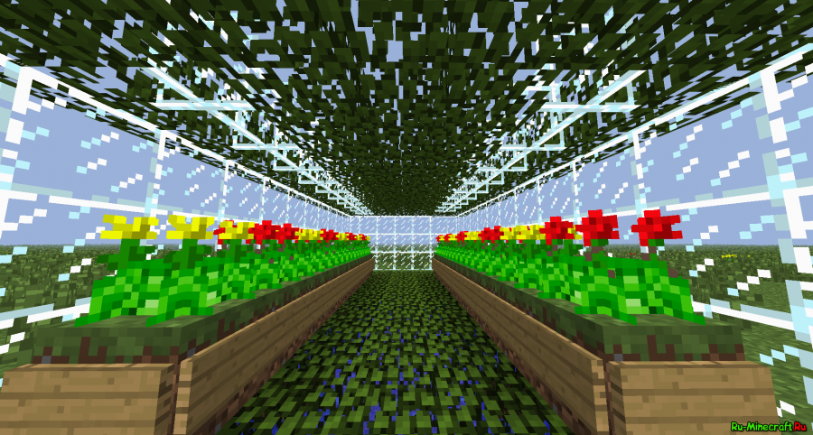 Цветы в МАЙНКРАФТЕ