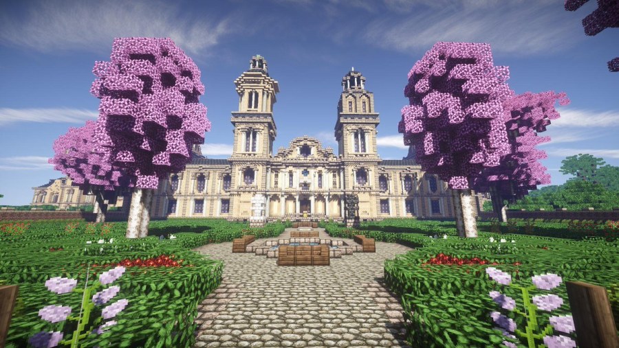 Майнкрафт дворцы 1 12 2