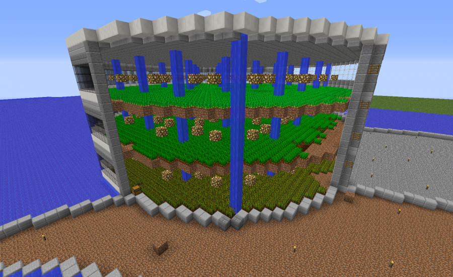 Забор в МАЙНКРАФТЕ