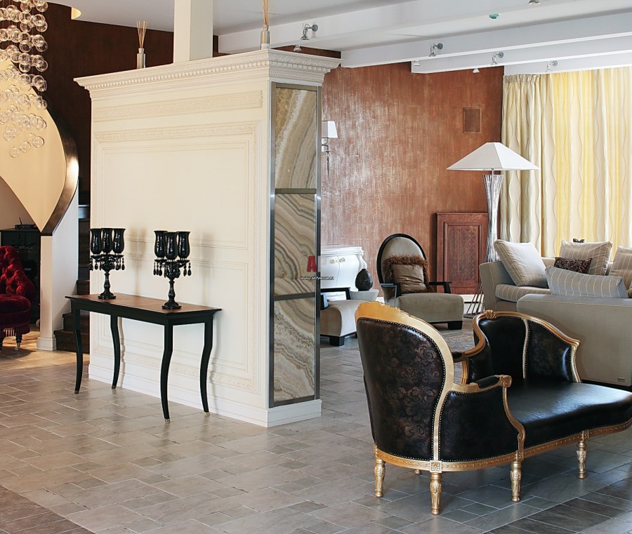 Входная зона в гостинице в стиле Фьюжн