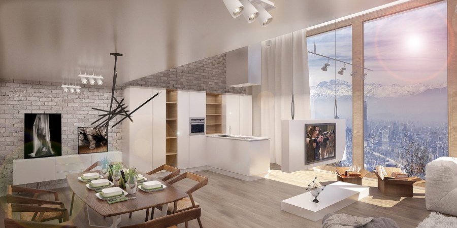 Мастерская в стиле лофт