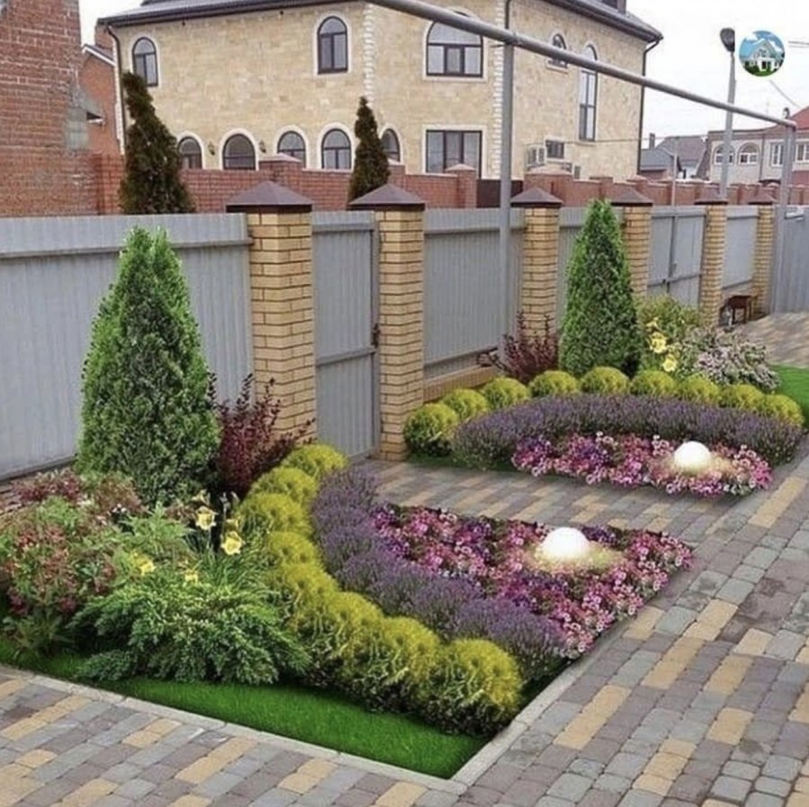 Ландшафт клумбы