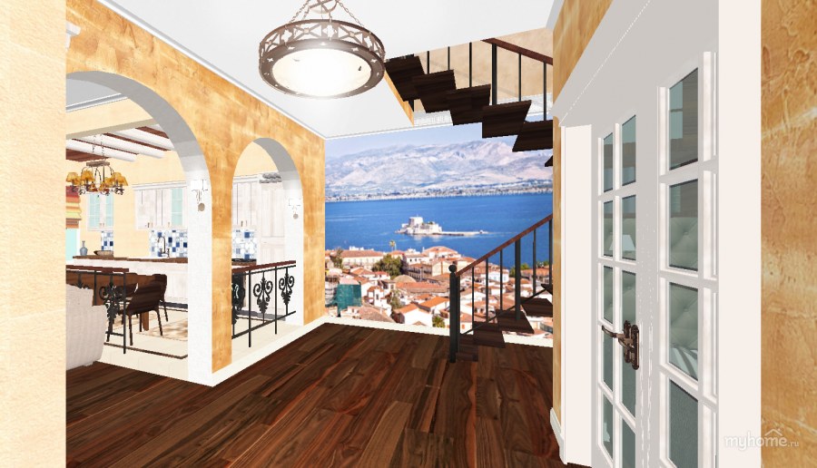 Внутренняя отделка таунхаус