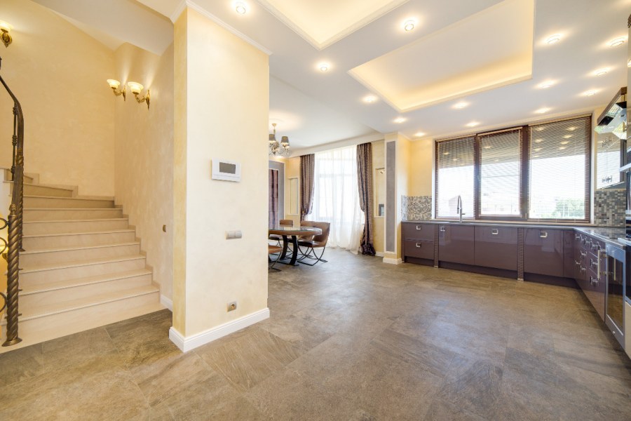 Стильный интерьер таунхауса