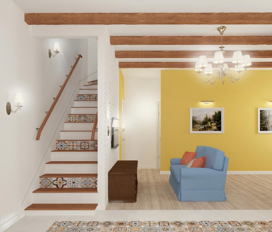 Интерьер таунхауса 100 кв.м