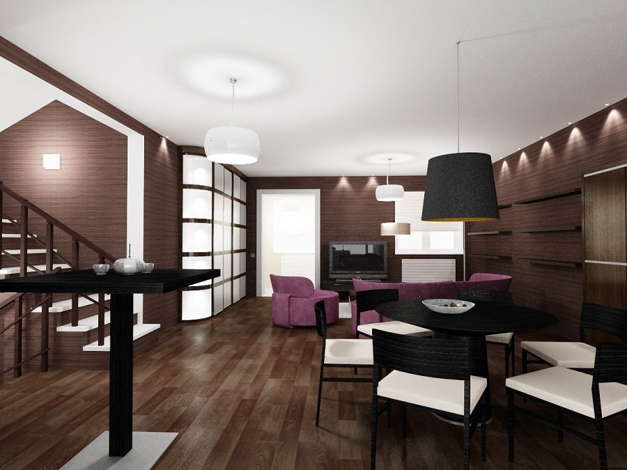 Интерьер таунхауса