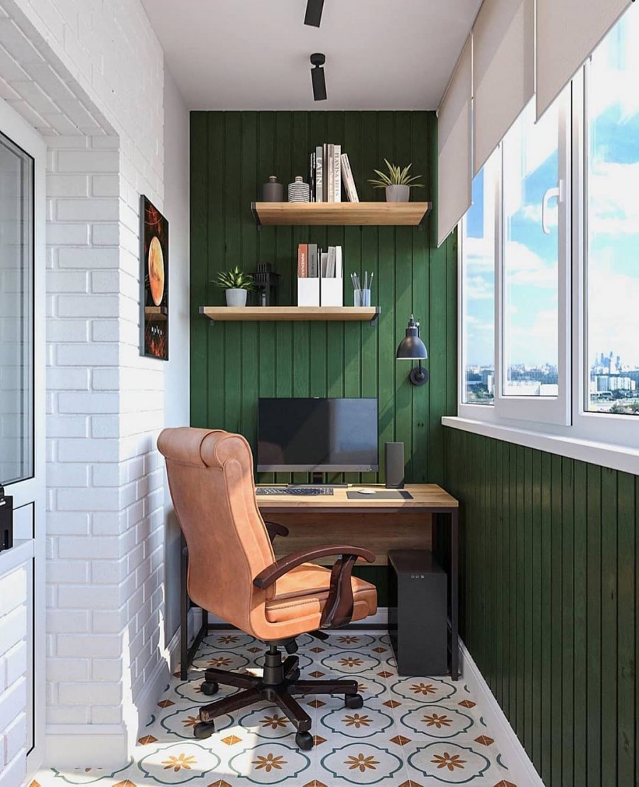 Лоджия из балкона