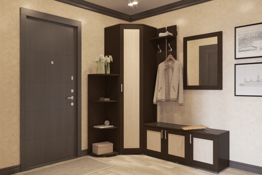 Узкая прихожая