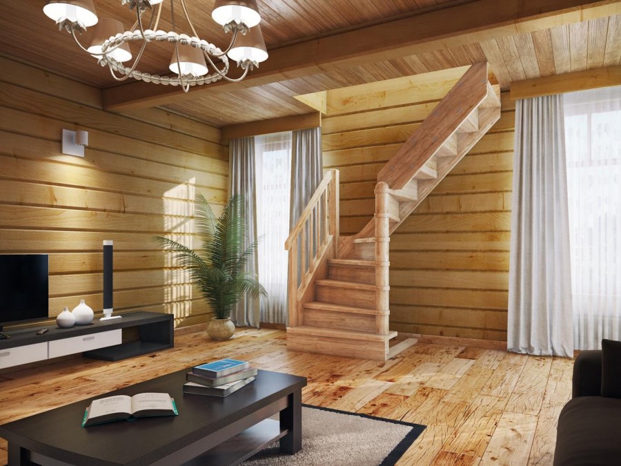 Внутренняя отделка загородного дома