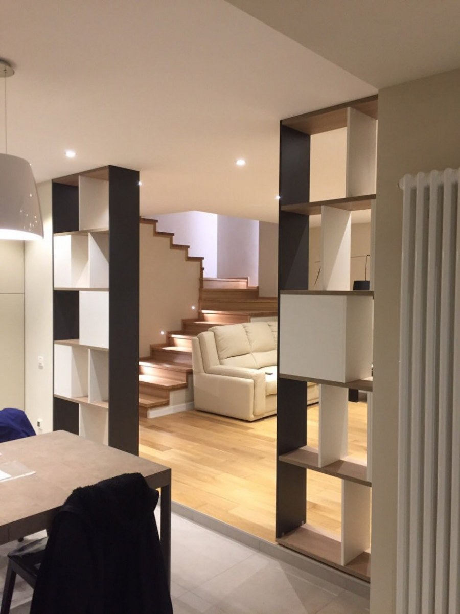 Зонирование комнаты мебелью