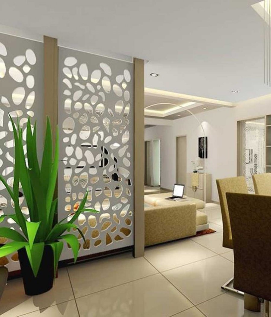 Красивая перегородка в комнате