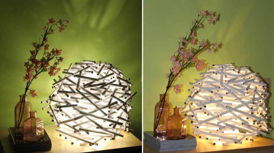 Креативные лампы своими руками