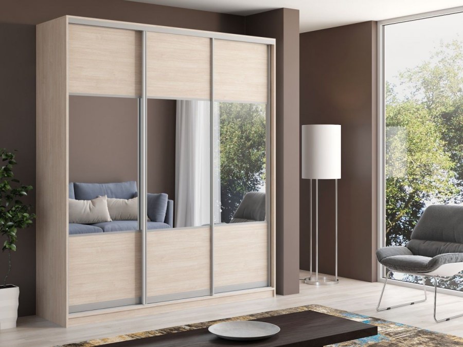 Шкаф купе 3-х дверный Айсберг 270