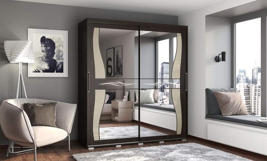 Шкаф-купе крафт-5 (БТС)