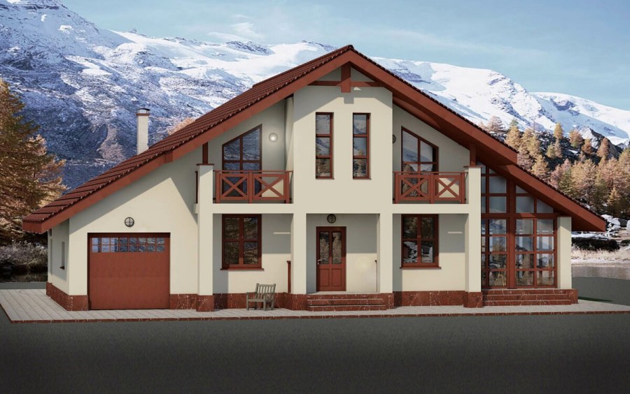 Комбинированный дом