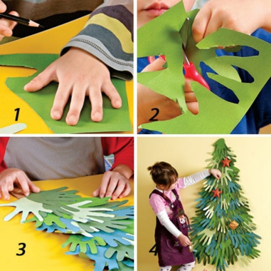 Новогодние поделки для детей