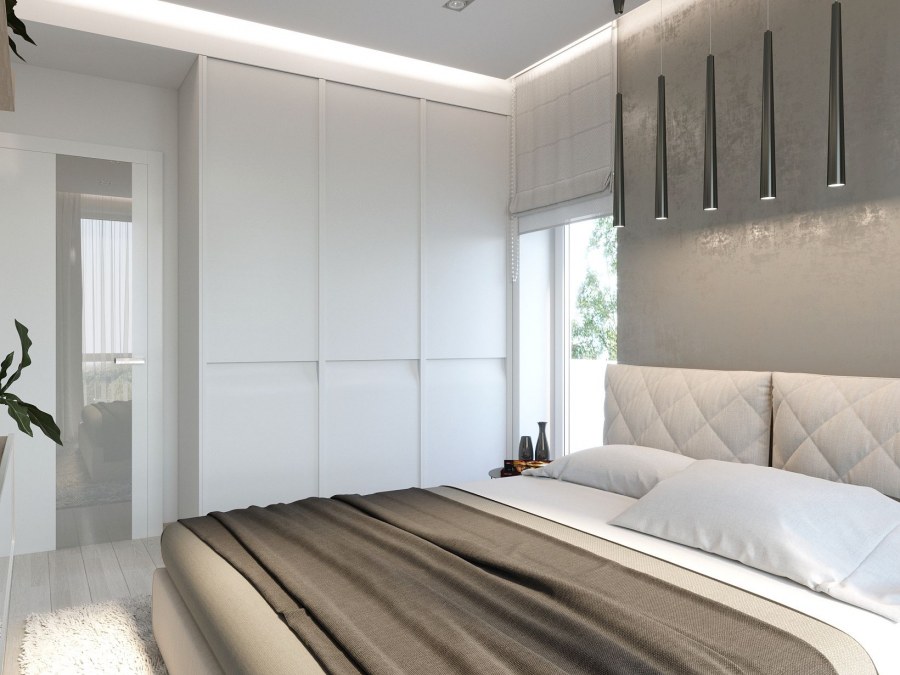 Спальня в минималистическом стиле