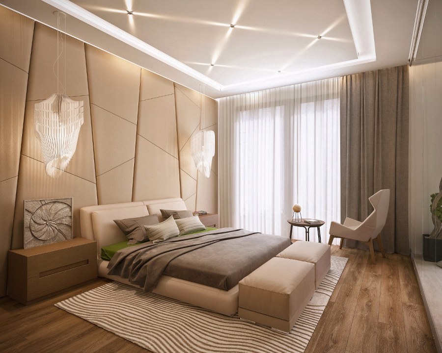 Спальня эко-стиль