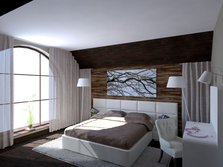 Спальня в современном стиле Минимализм молодежи