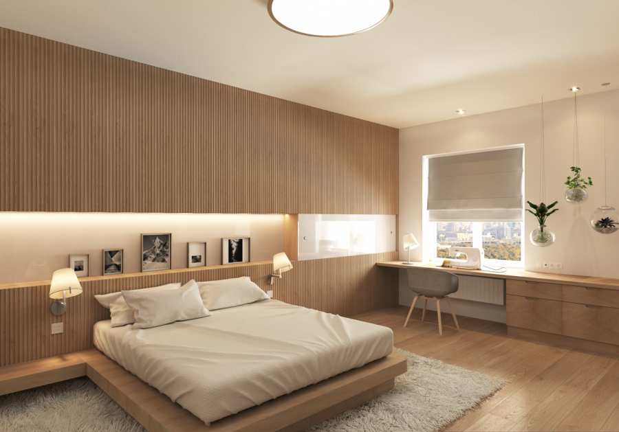 Спальня Минимализм