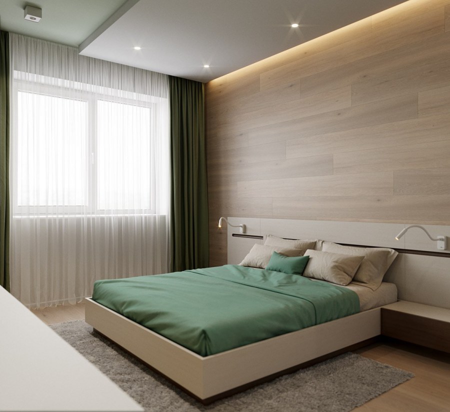 Ламинат на стену