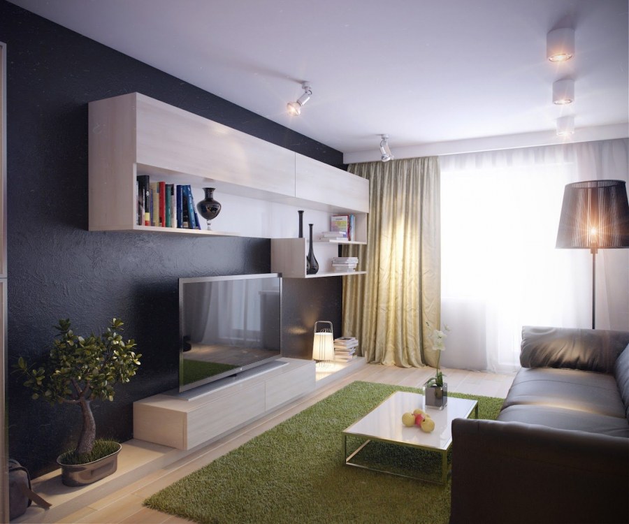 Дизайн гостиной в квартире (224 фото)