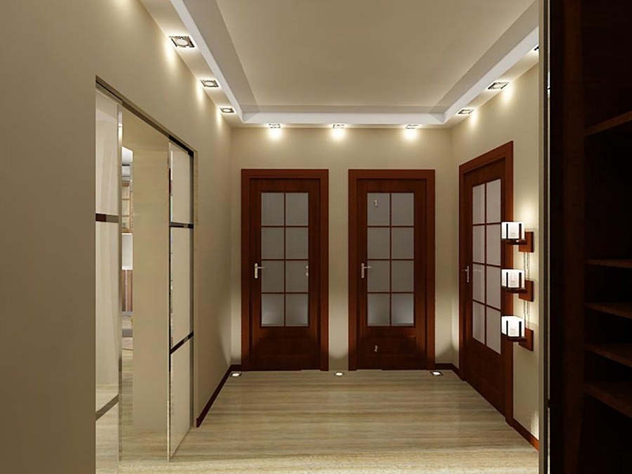 Прихожая 10 кв м квадратная