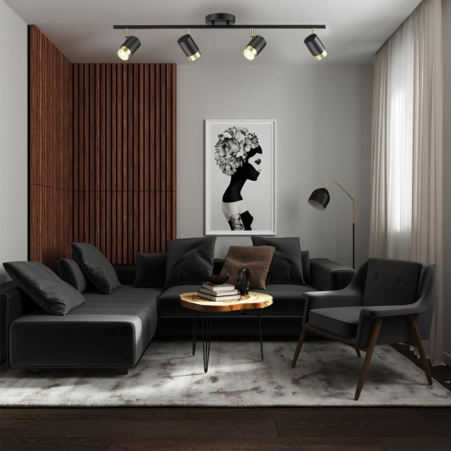 Спот Sauris lh8020/4c-BK-GD