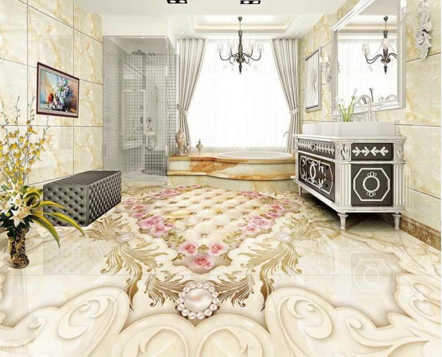 Мраморный пол