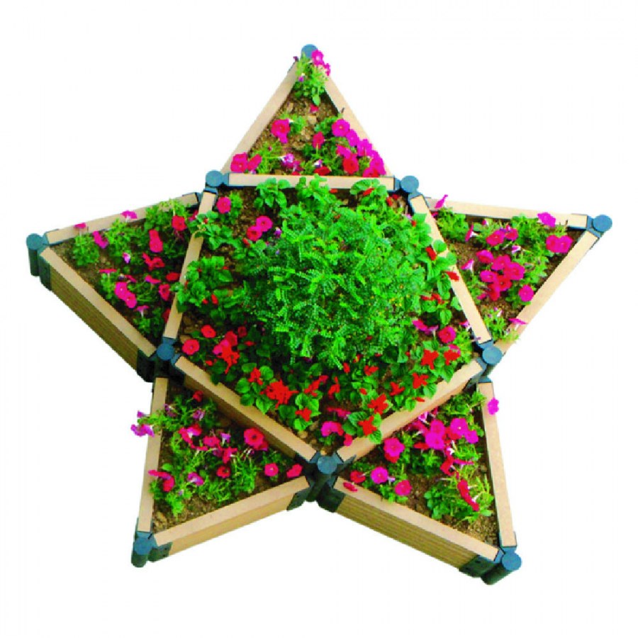 Грядки Еврогрядка 600 из ДПК 600х75 см