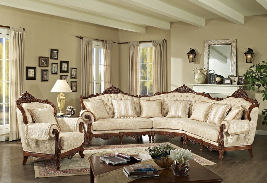 Классический угловой диван