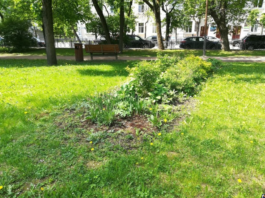 Как сделать клумбу чтобы не зарастала