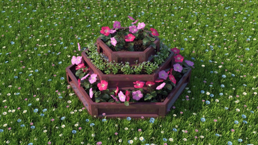 Тверь клумбы Озеленение города