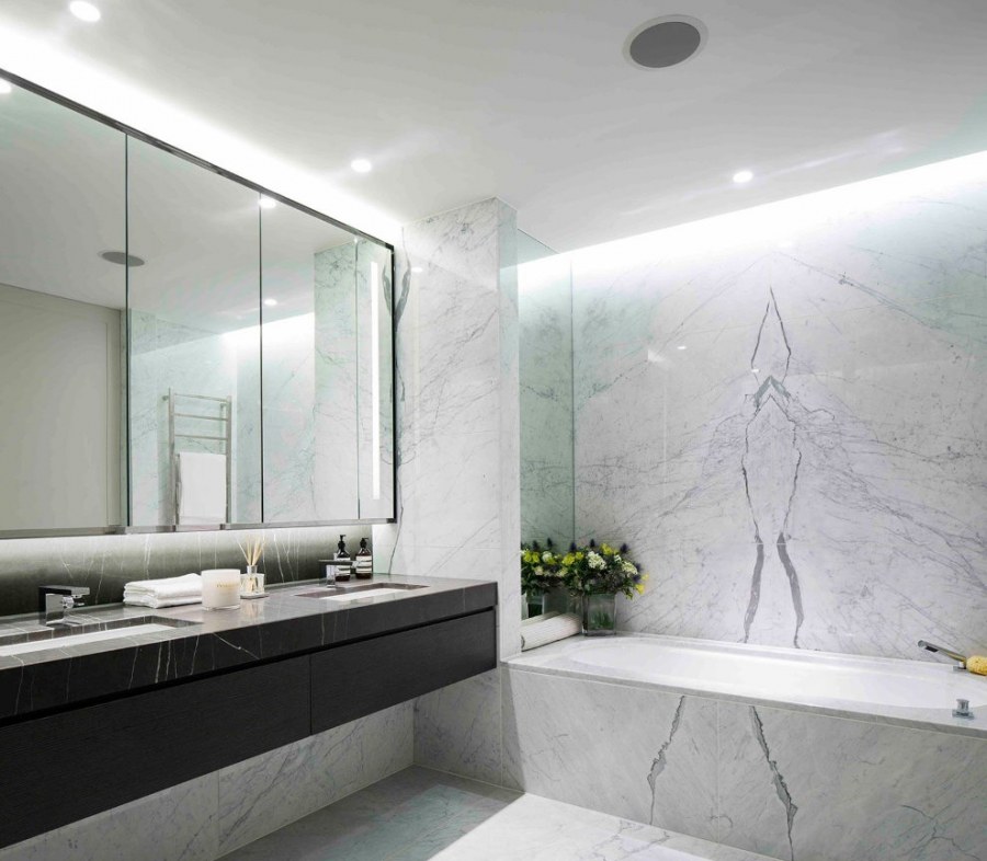 Ванная комната в Мраморном стиле