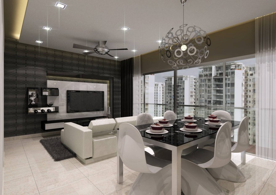 Кухня-гостиная 22м2 эколофт