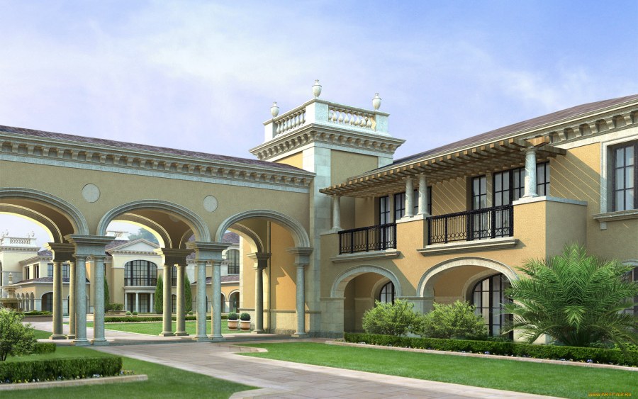 Здания с арками