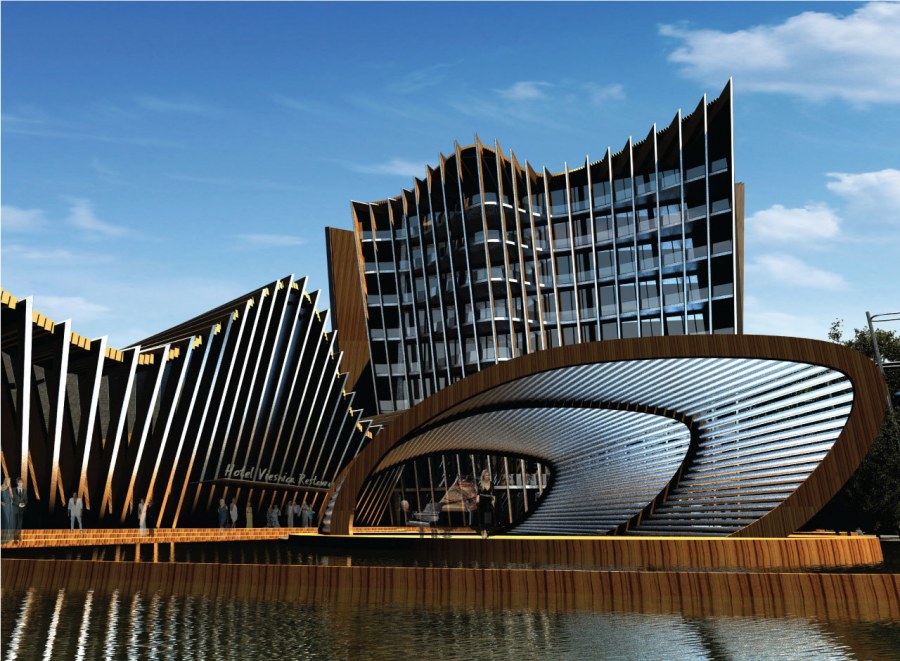 ARCHDAILY гостиничный комплекс