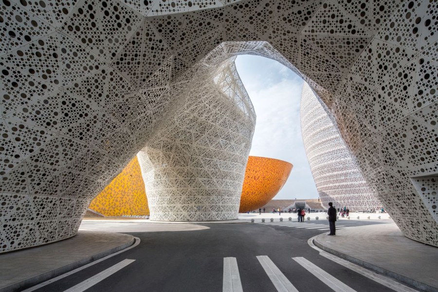 Керамика в современной архитектуре