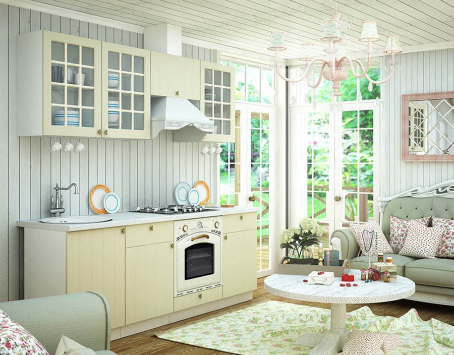 Кухня Прованс ваниль